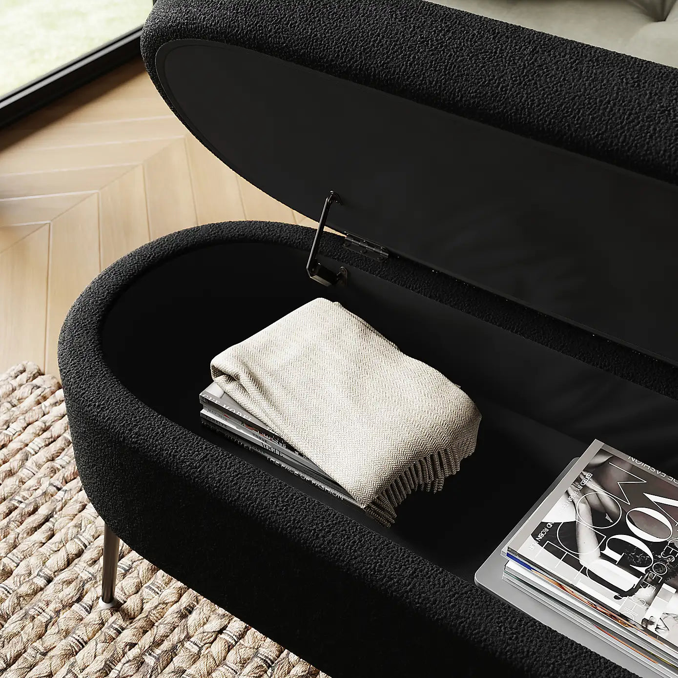 Evie Storage Ottoman | Modern Storage Solution for Homes in Pakistan