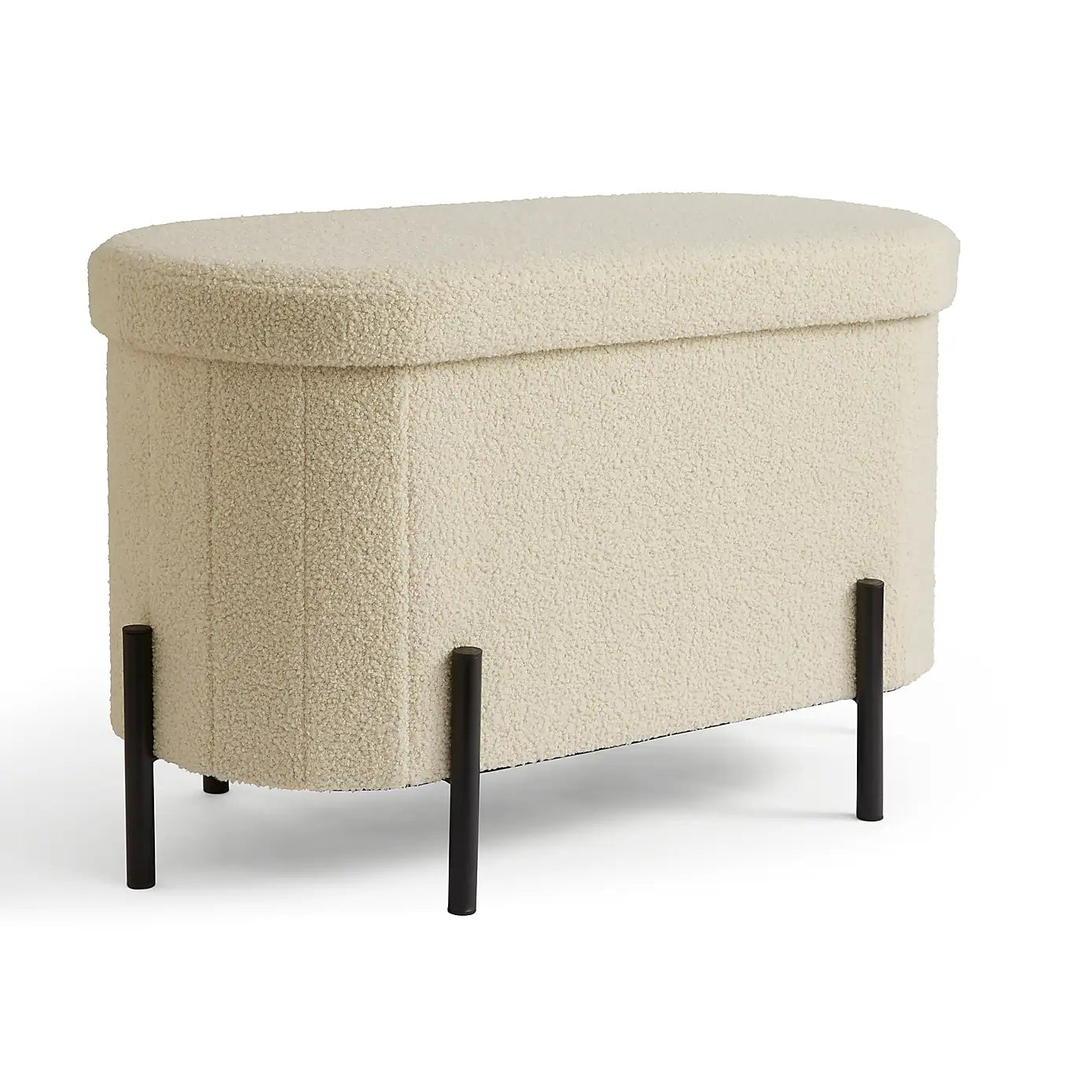 Lozenge Ottoman Bench | Storage Box | Modern Bedroom Furniture