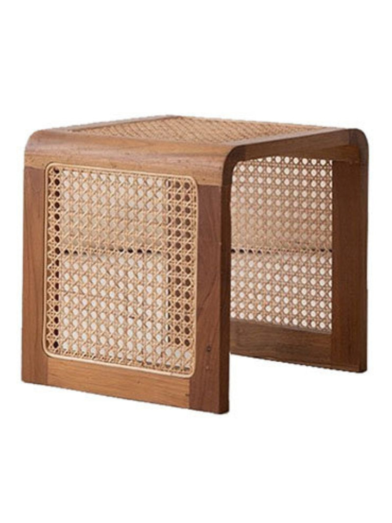 Rattan Square Stool | Modern & Stylish Seating Stools in Pakistan