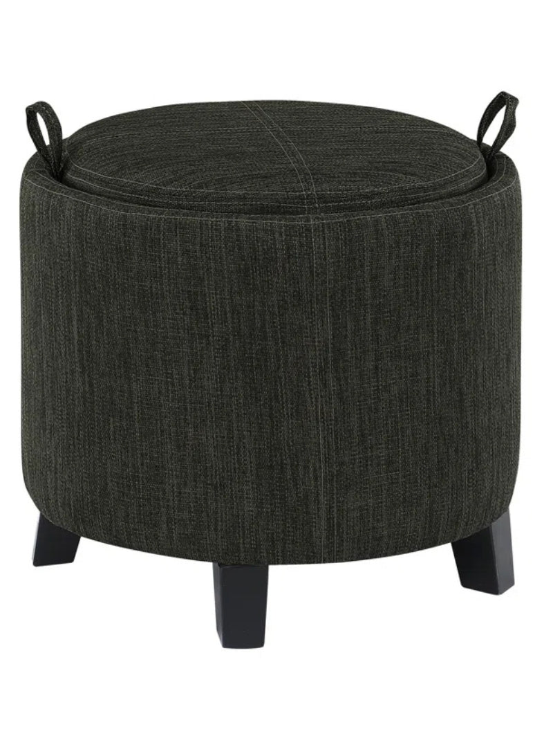 Oscar Storage Stool | Reversible Tray, Padded top | Multi-functional Stool