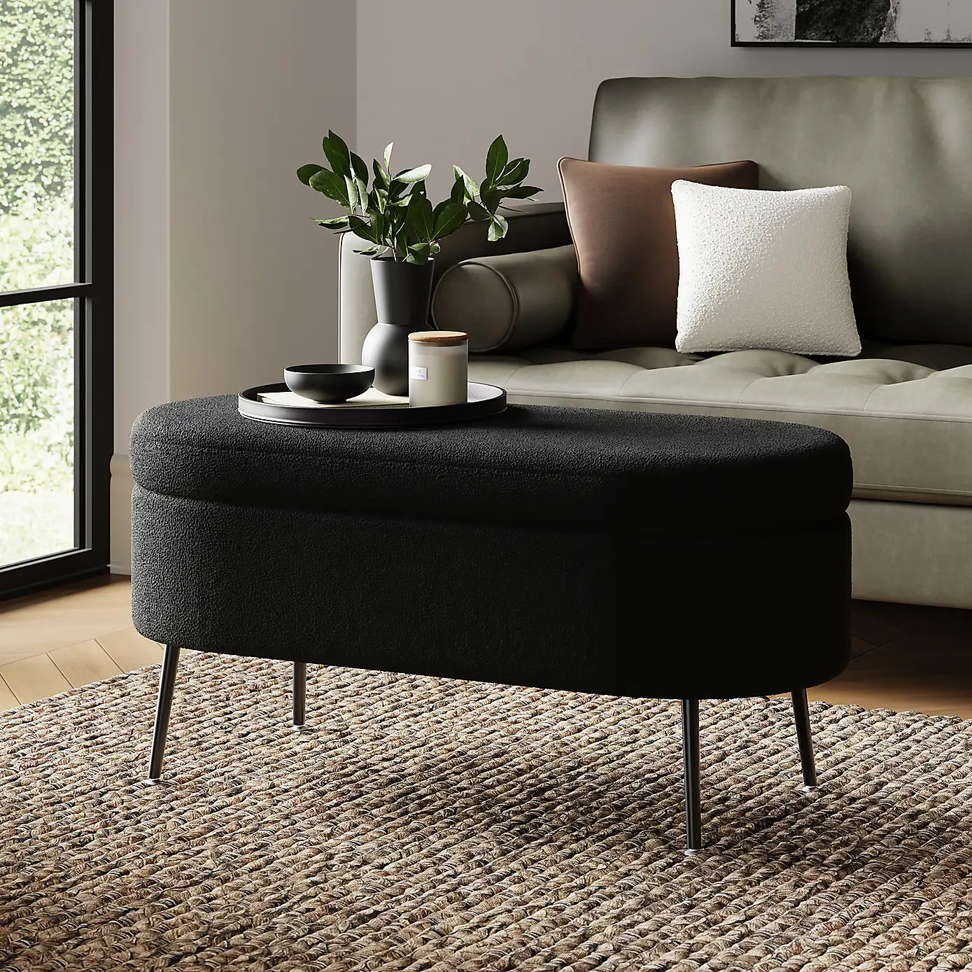 Evie Storage Ottoman | Modern Storage Solution for Homes in Pakistan