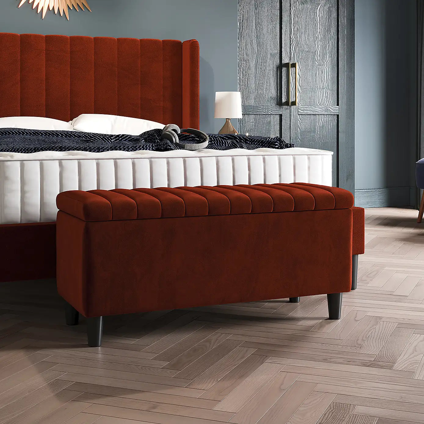 Alara Ottoman Bench | Space-Saving Design | Home Decor Pakistan