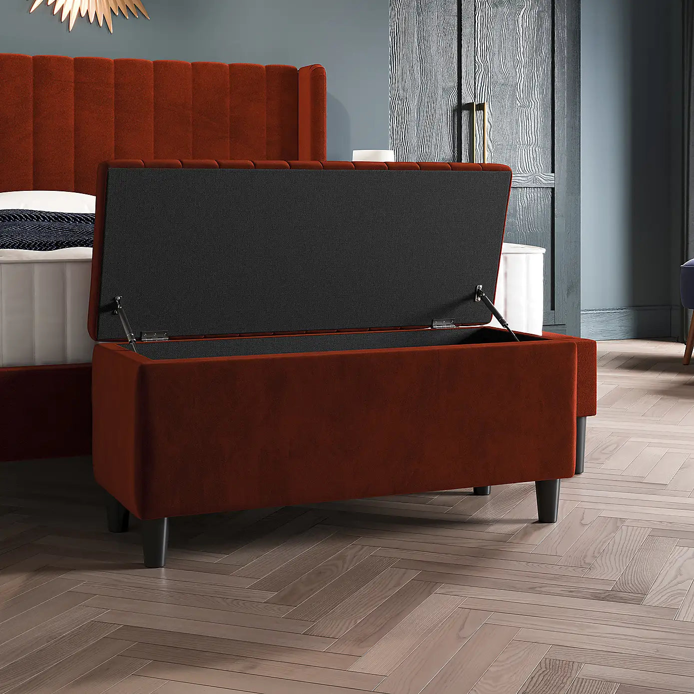 Alara Ottoman Bench | Space-Saving Design | Home Decor Pakistan