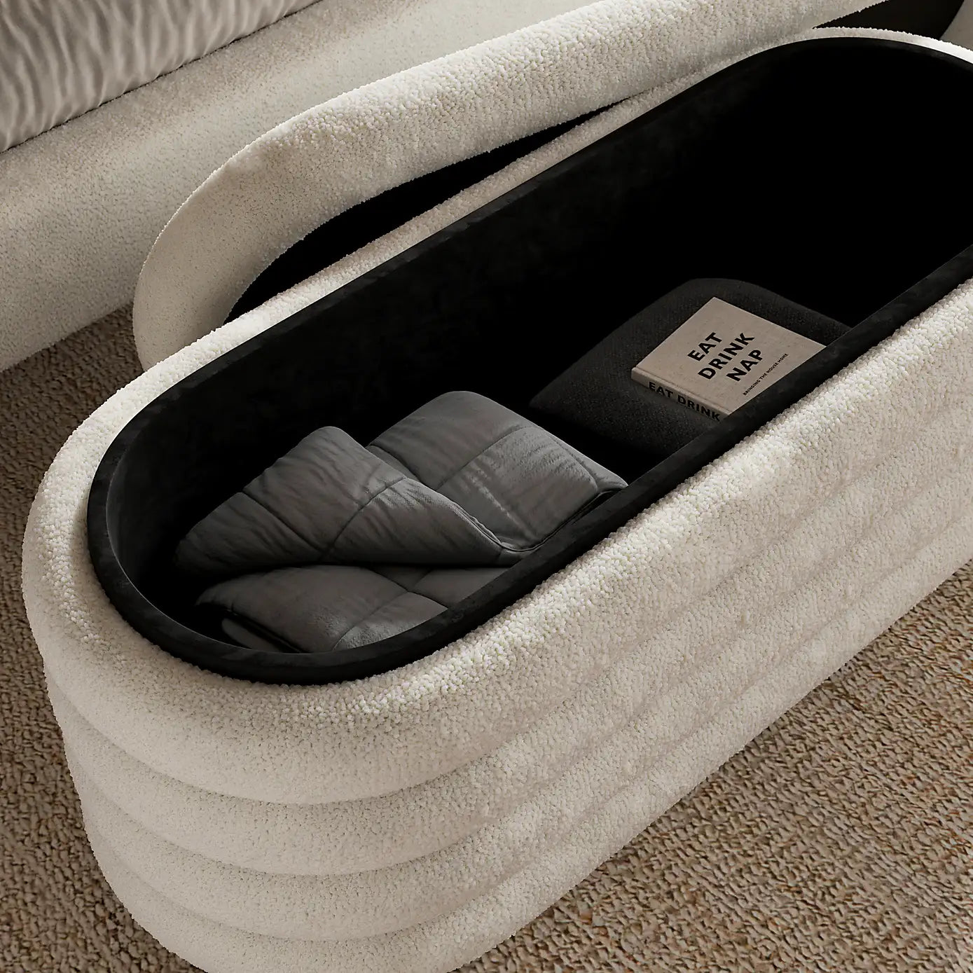 Murray 2 Seater Ottoman | Luxury Home Furniture in Pakistan