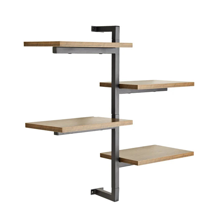 Tall Multi-Section Shelf | Modern Storage Rack for Home & Office