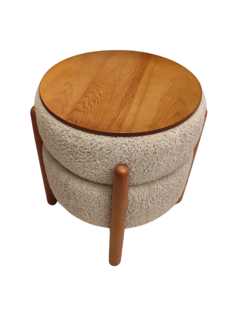 BERCESTE 3-in-1 Stool | Wooden Stool | Home Decor Items