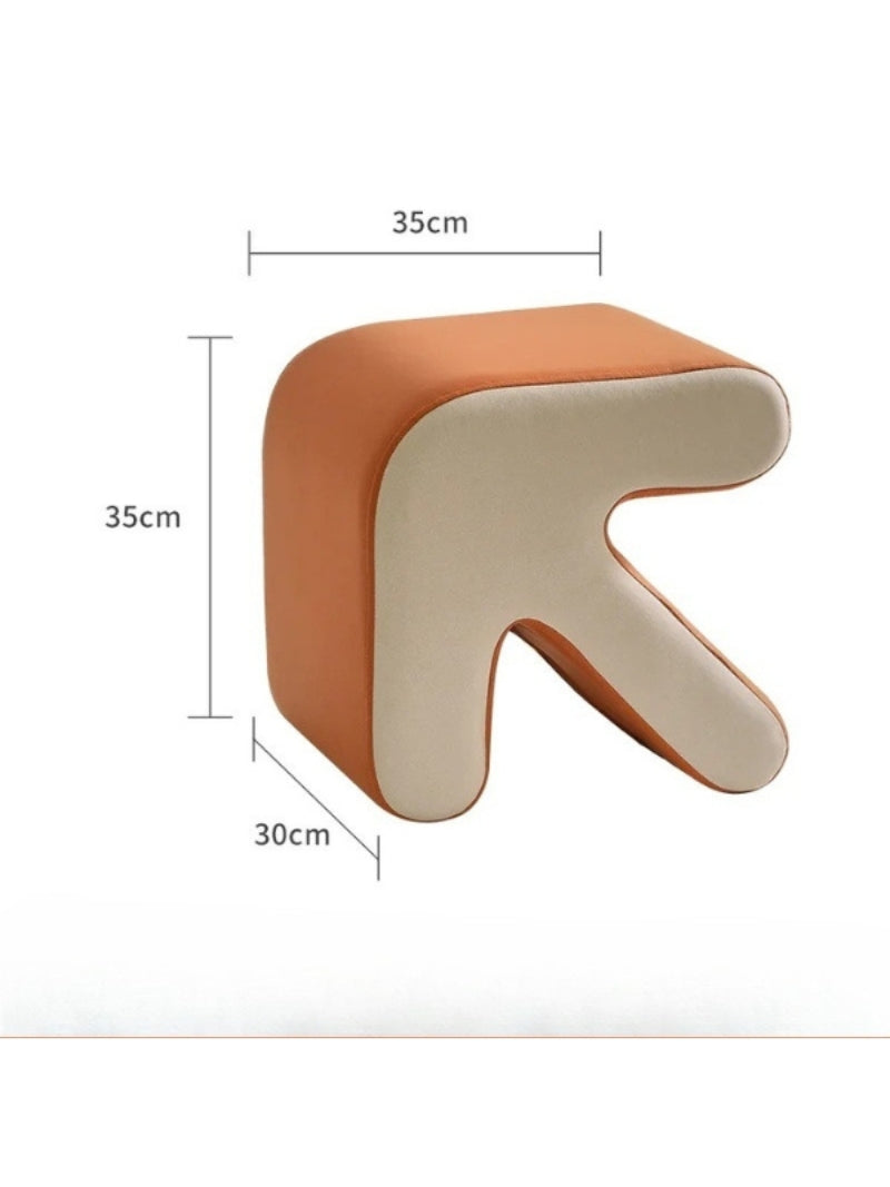 Arrow Stool | Modern, Versatile, Compact | Stylish Stool for Living Room