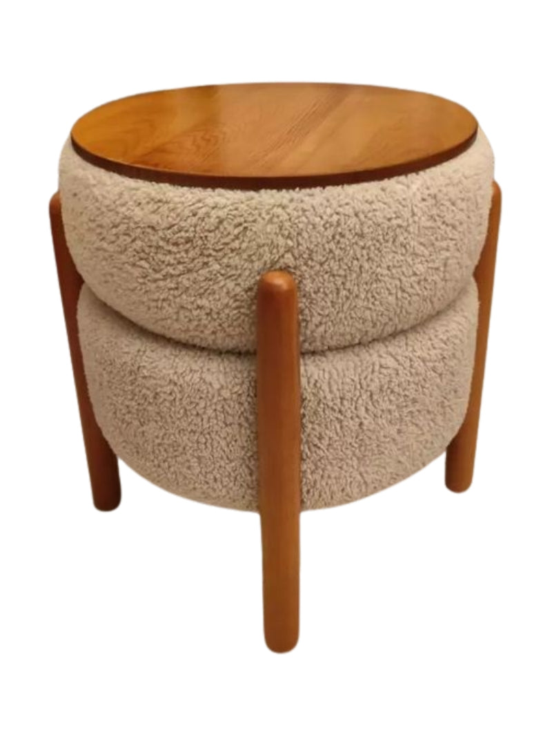 BERCESTE 3-in-1 Stool | Wooden Stool | Home Decor Items