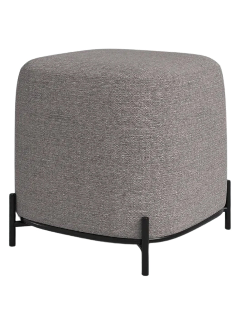Ohman Upholstered Stool | Space Saving | Modern Home Decor