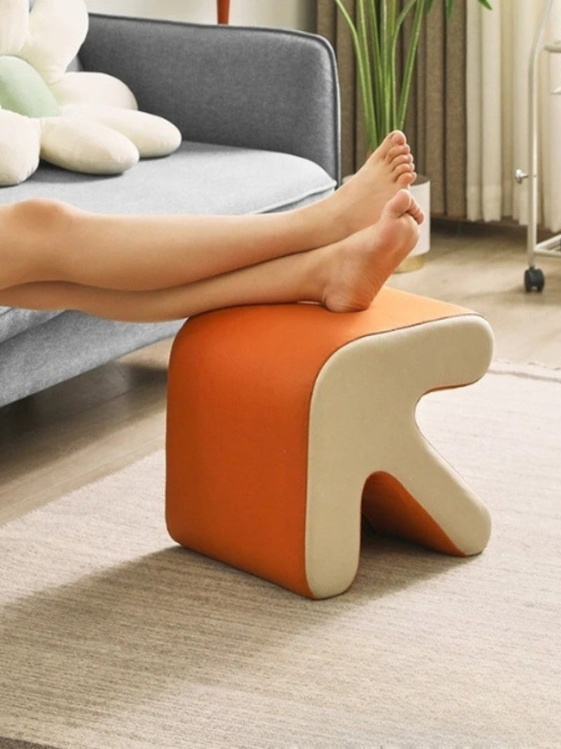Arrow Stool | Modern, Versatile, Compact | Stylish Stool for Living Room