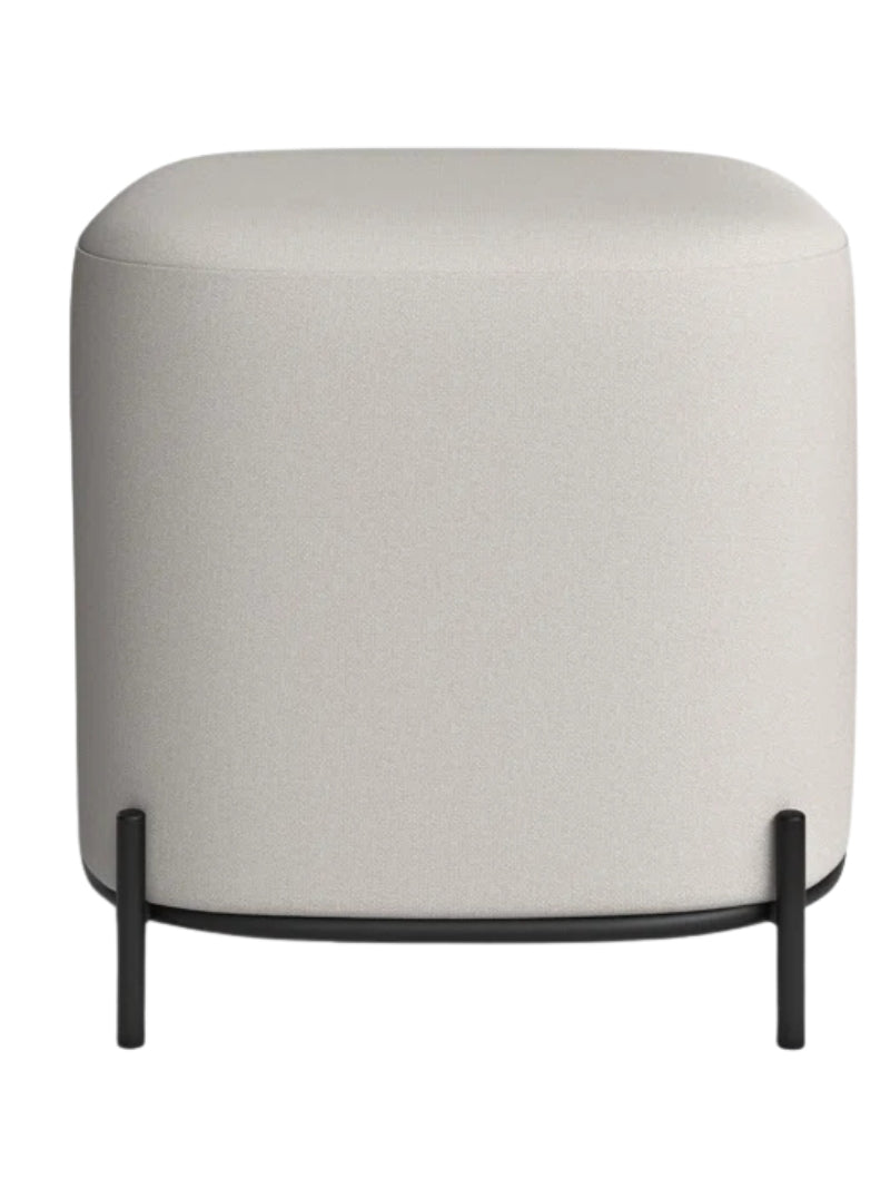Ohman Upholstered Stool | Space Saving | Modern Home Decor