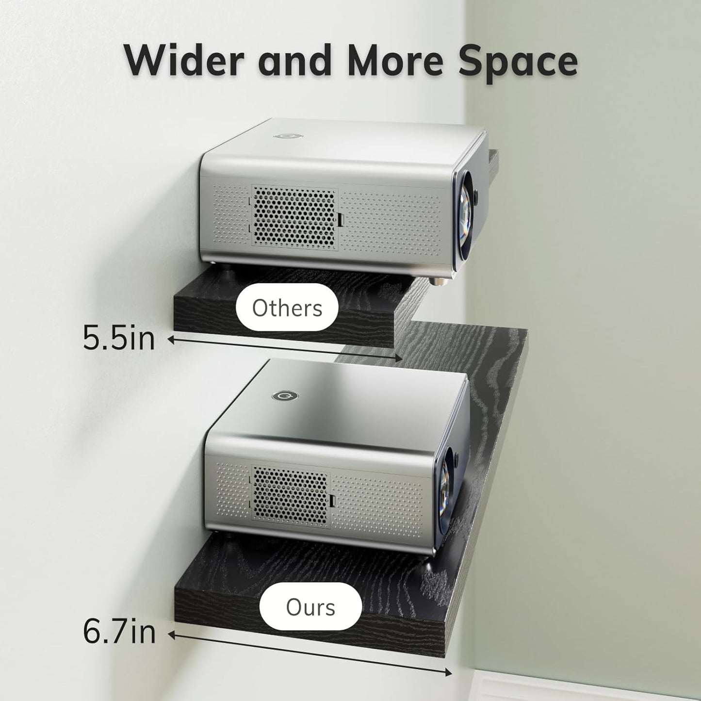 Floating Shelves | Wall Mounted Rack for Home Decor in Pakistan