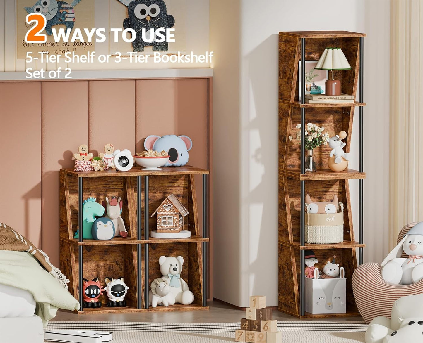 3 Tier Storage Shelf – Modern Organizer for Home & Office