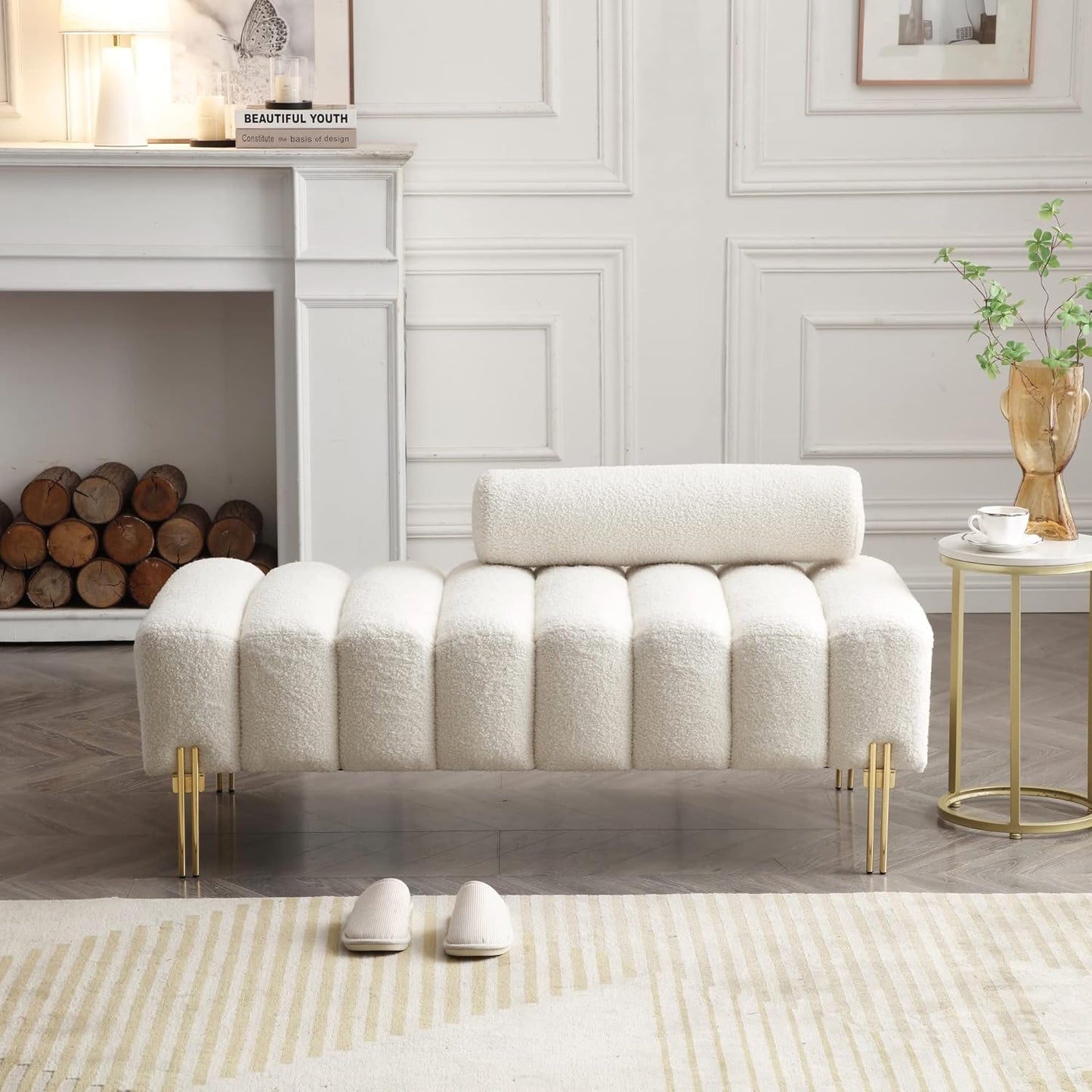 2 Seater Ottoman | Modern Design Bench for Bedroom Furniture