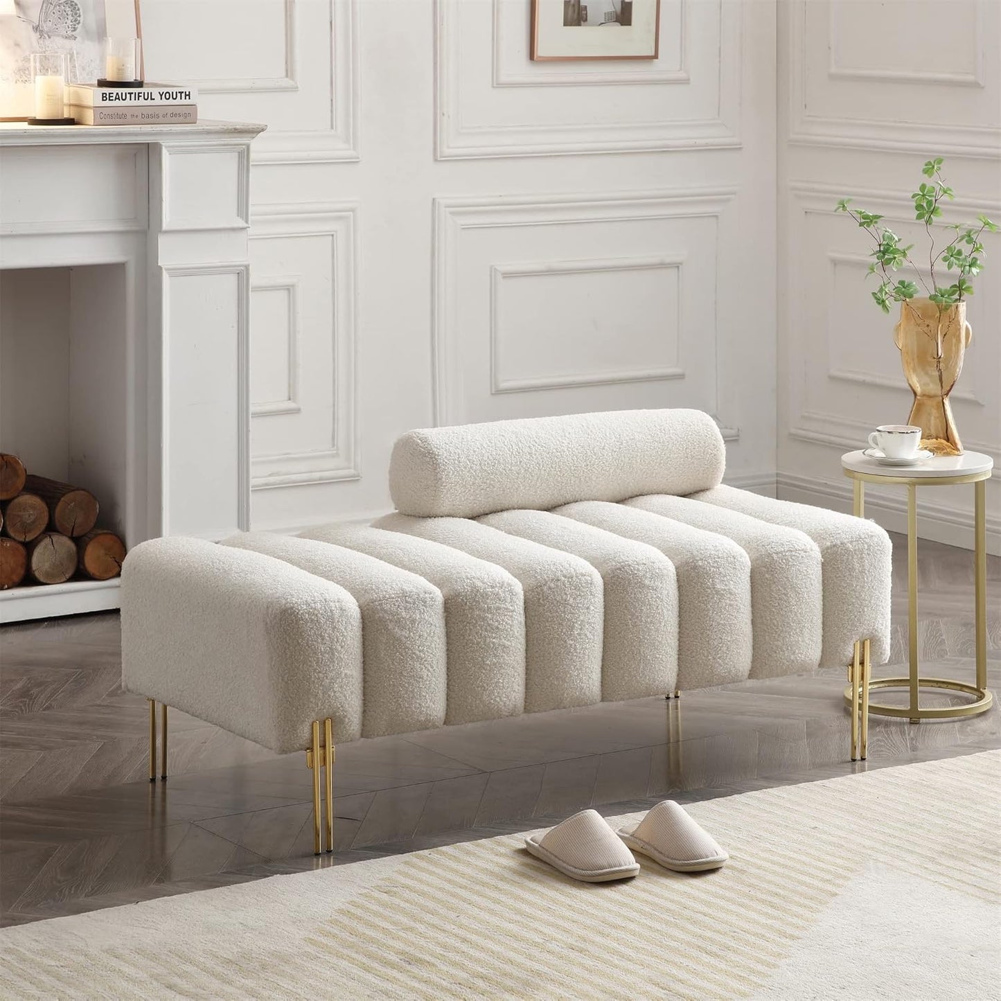2 Seater Ottoman | Modern Design Bench for Bedroom Furniture