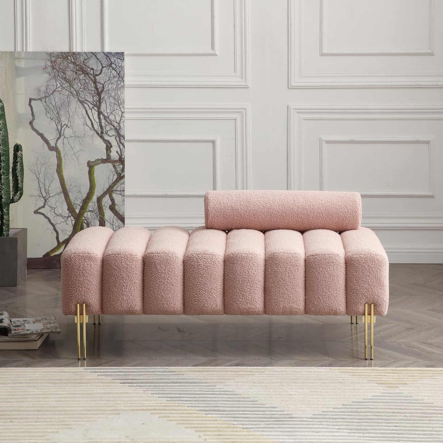 2 Seater Ottoman | Modern Design Bench for Bedroom Furniture