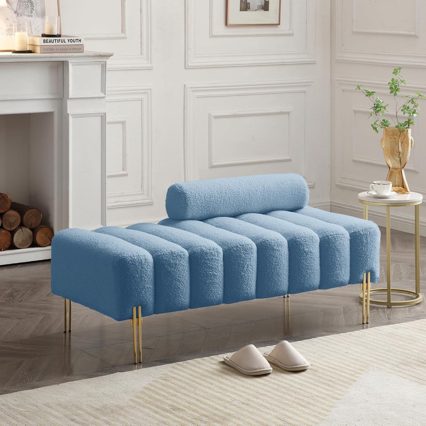 2 Seater Ottoman | Modern Design Bench for Bedroom Furniture