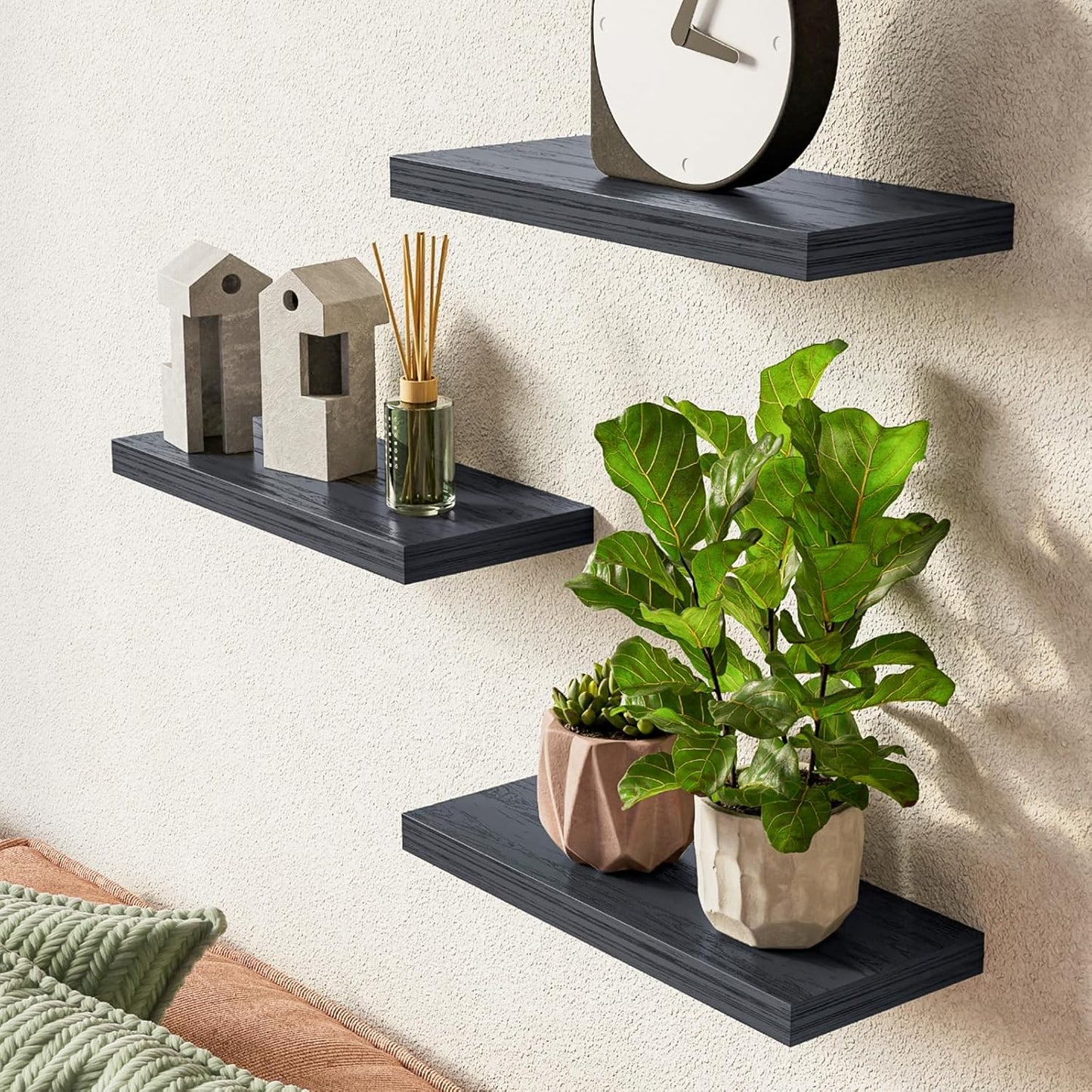 Floating Shelves | Wall Mounted Rack for Home Decor in Pakistan