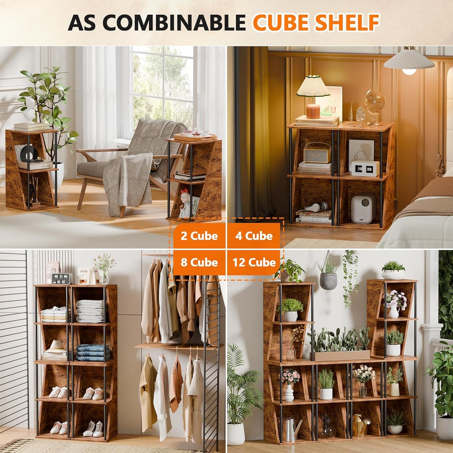 3 Tier Storage Shelf – Modern Organizer for Home & Office